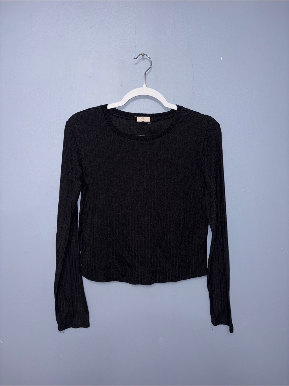 Ardene • Black Ribbed Longsleeve